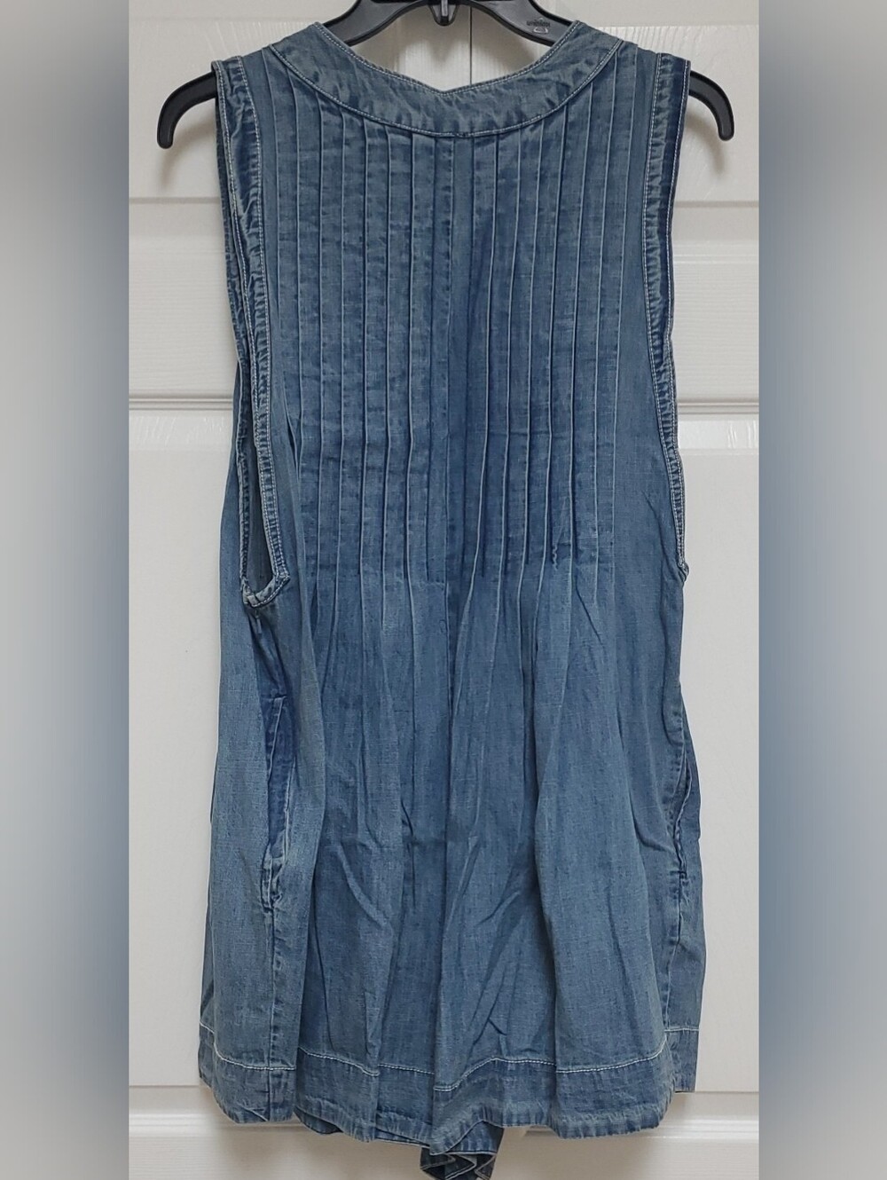 Free People Webster Romper/Falling Rain Wash - Picture 9 of 16